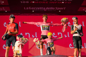 Podio Giro Italia 2023