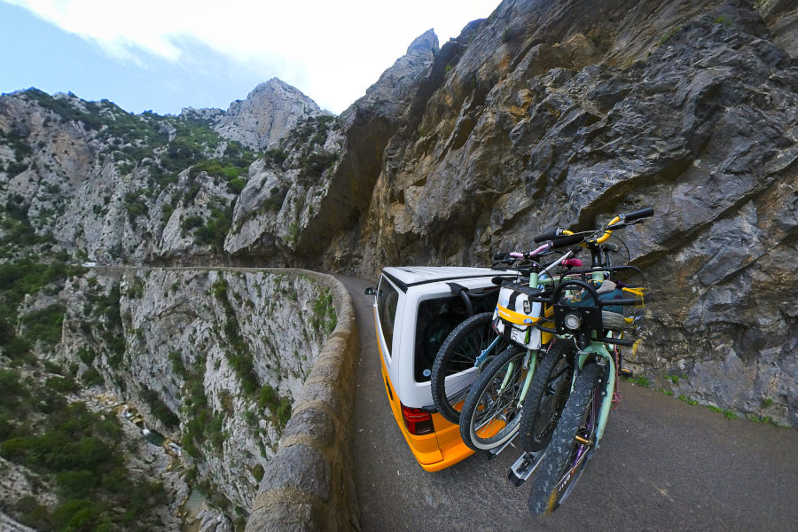 Camper carretera