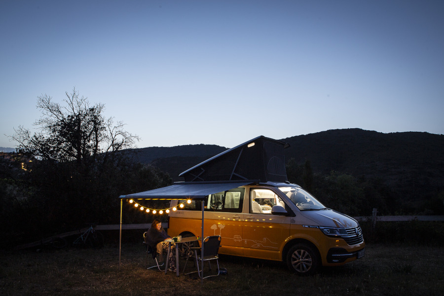 Camper noche