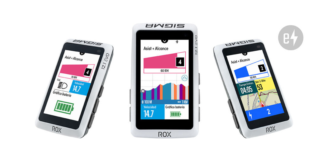 GPS Sigma Rox 12.1 Evo ebike