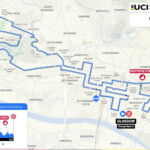 2023 UCI Cycling World Championships Glasgow circuit