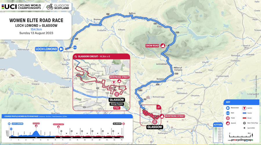 2023 UCI Cycling World Championships women road race