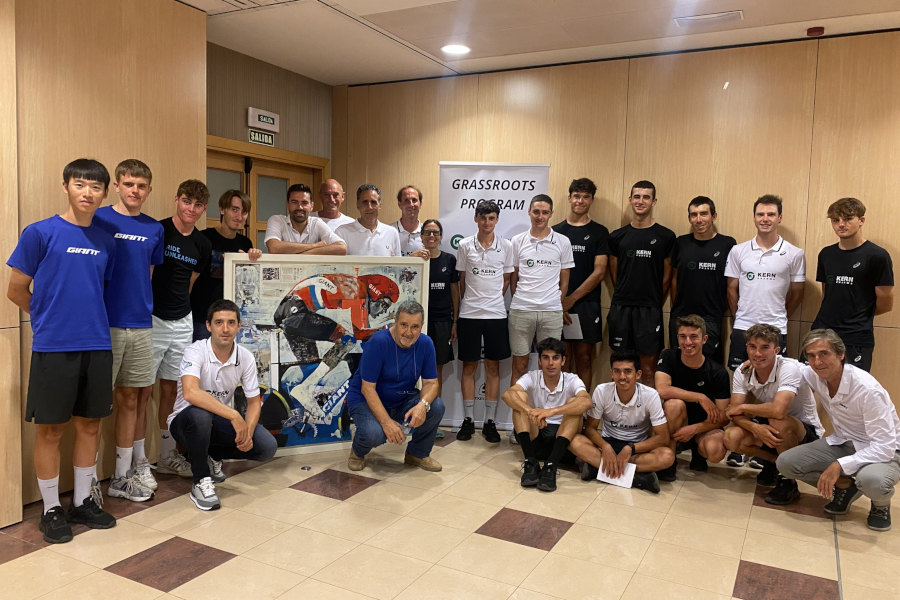 Indurain y Dumoulin Giant