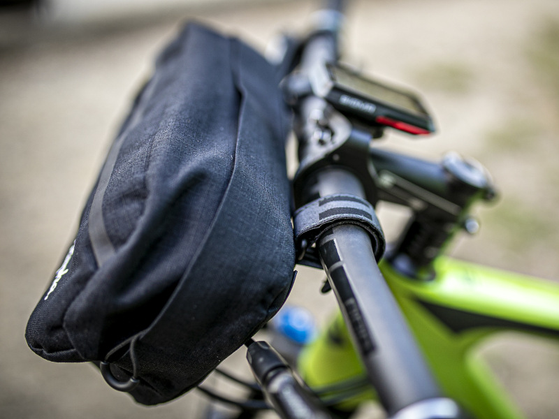 Rapha Explore Bar Bag adventure