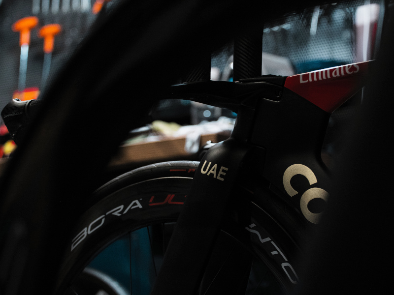 Bike-room Colnago UAE
