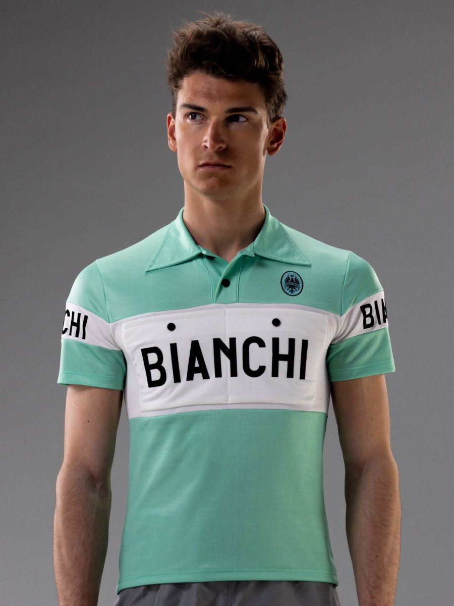 Bianchi Milano Lifestyle Gravel Short Sleeve Polo 1