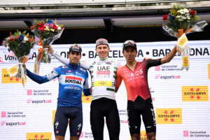 Podio Volta a Catalunya 2024