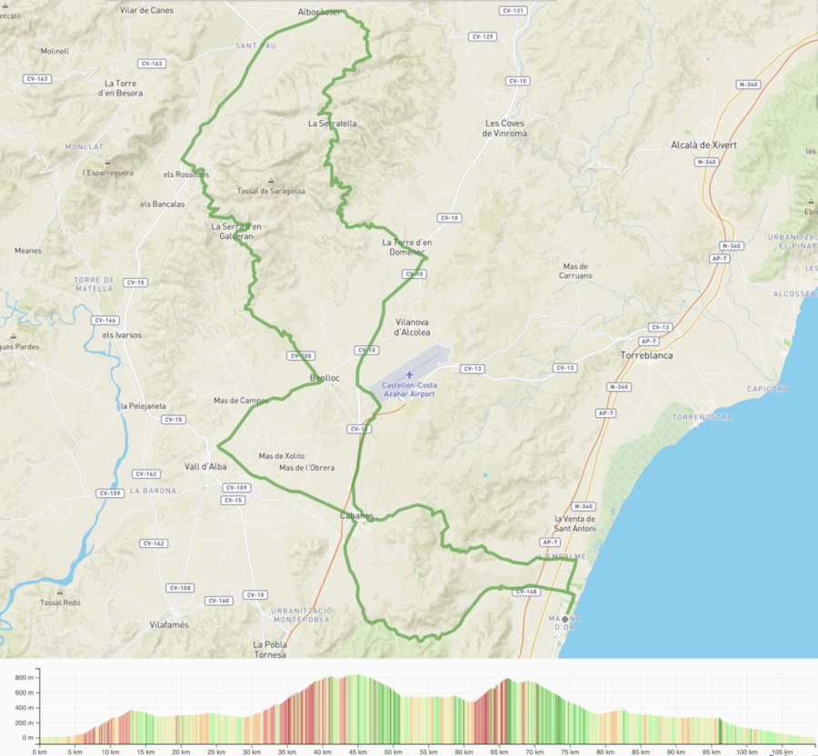 Mediterranean Epic Gran Fondo 110 km