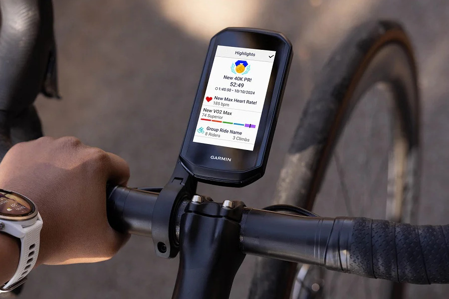Garmin Edge 1050 software