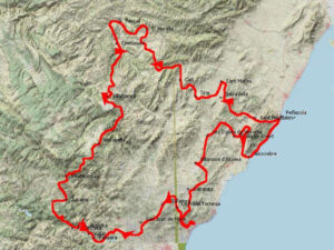 Ruta Transcastello mapa