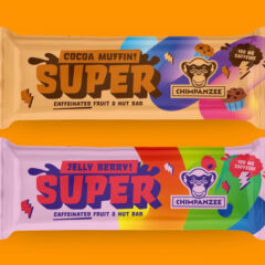 Barrita energética con cafeína Chimpanzee Super Bar