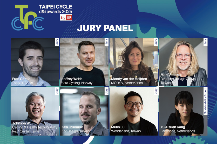 Taipei Cycle di awards 2025 Jury Panel