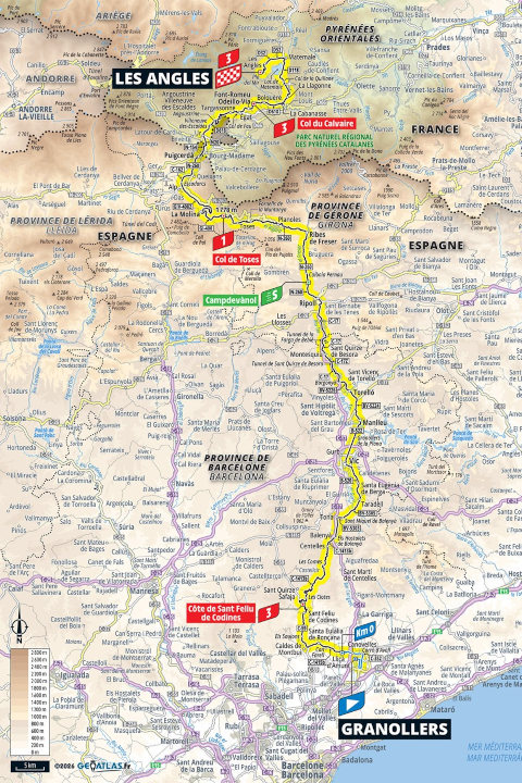 Tour de France Grand Depart 2026 - etapa 3 mapa