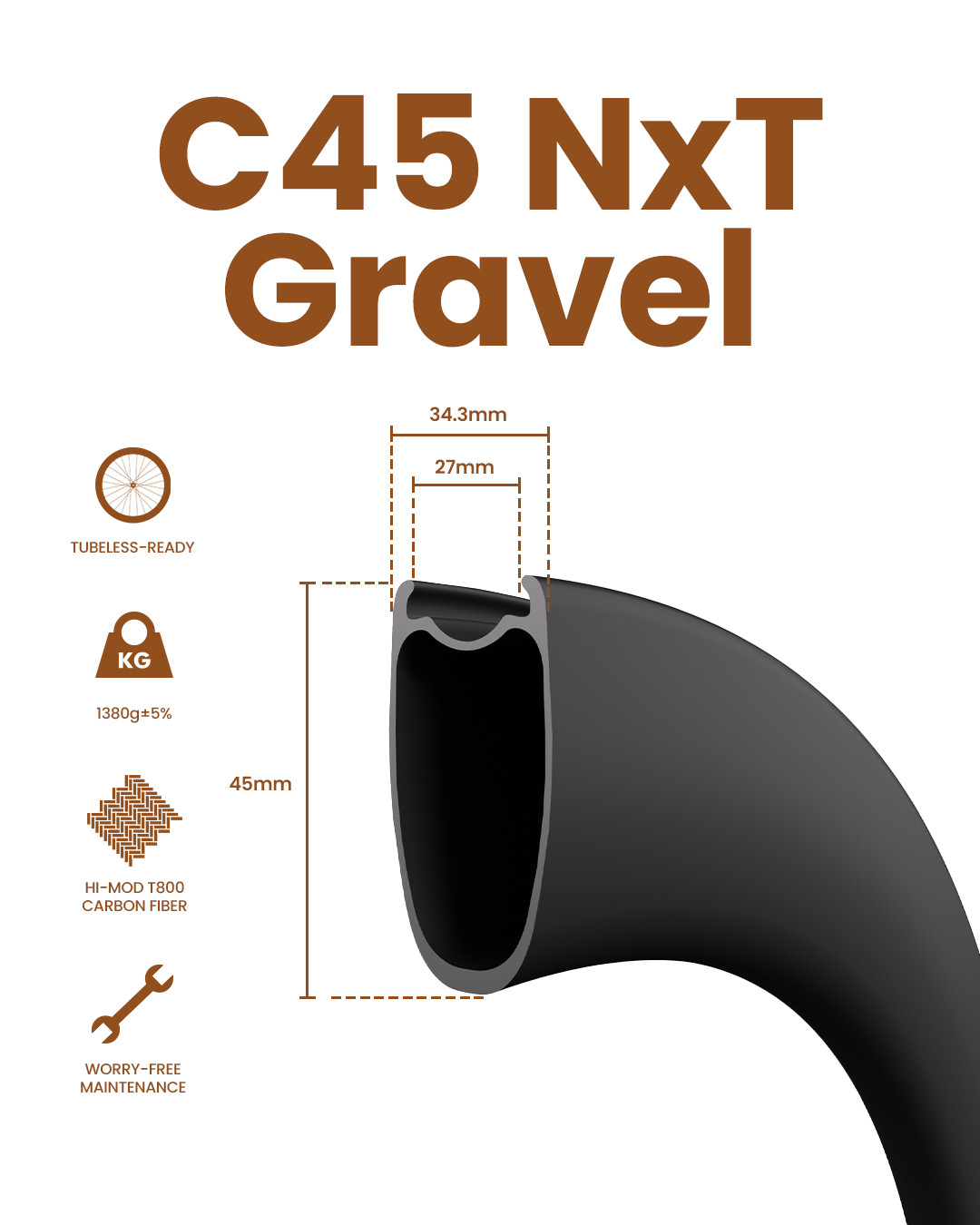 Yoeleo C45 NxT SL2 carbon
