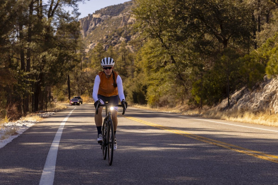 Garmin Varia Vue cycling