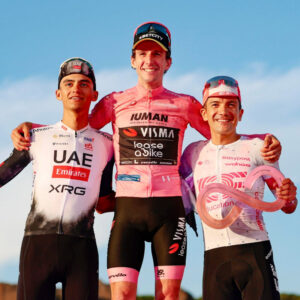 Podio Giro Italia 2025