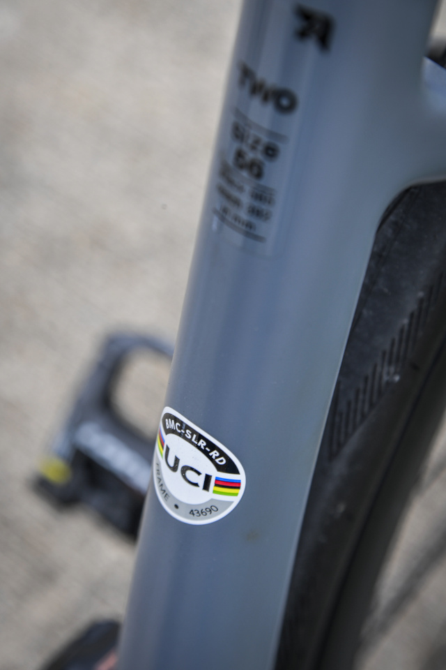 BMC Teammachine SLR TWO test UCI