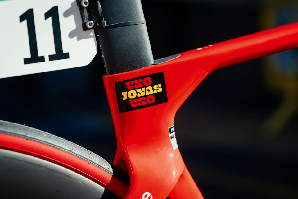 Cervelo S5 Vingegaard Vuelta Jonas