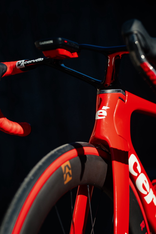 Cervelo S5 Vingegaard Vuelta aero
