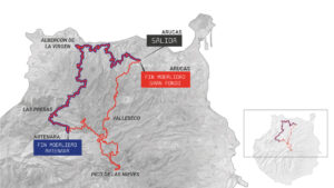Gran Fondo Pico de las Nieves 2025 mapa