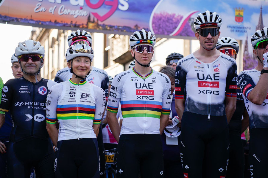 Ricardo Ten - Magdeleine Vallieres - Tadej Pogacar