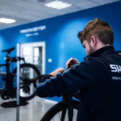 Concurso de mecánicos de bicicleta Shimano