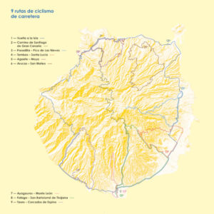 Rutas ciclismo carretera Gran Canaria