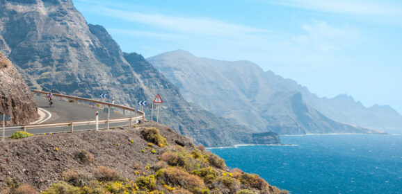 Rutas de ciclismo de carretera en Gran Canaria