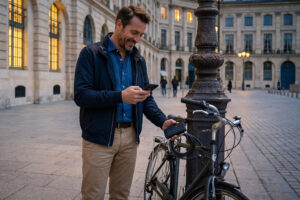 Candado con GPS para bicicletas