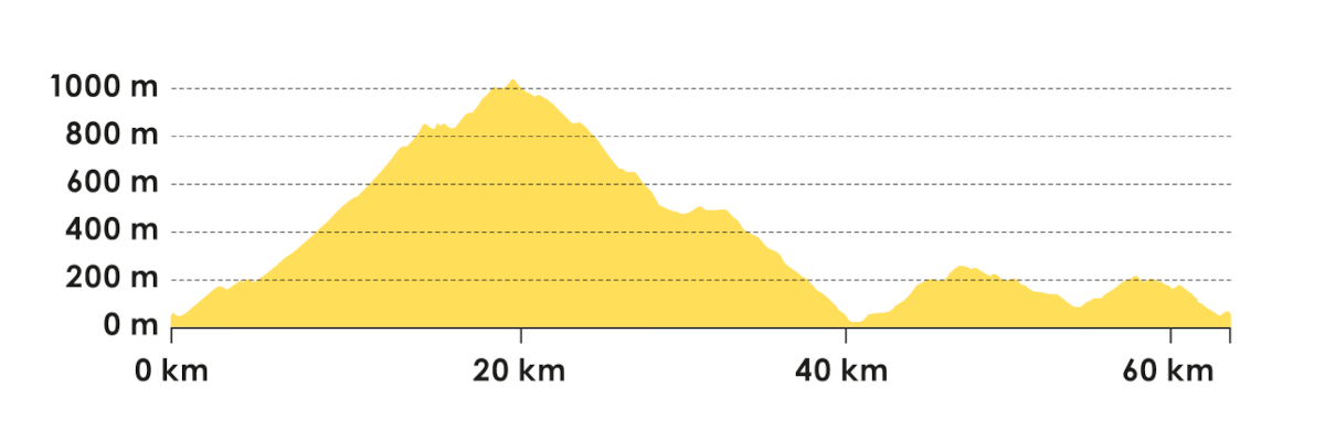 Noroeste Gran Canaria ruta ciclista perfil