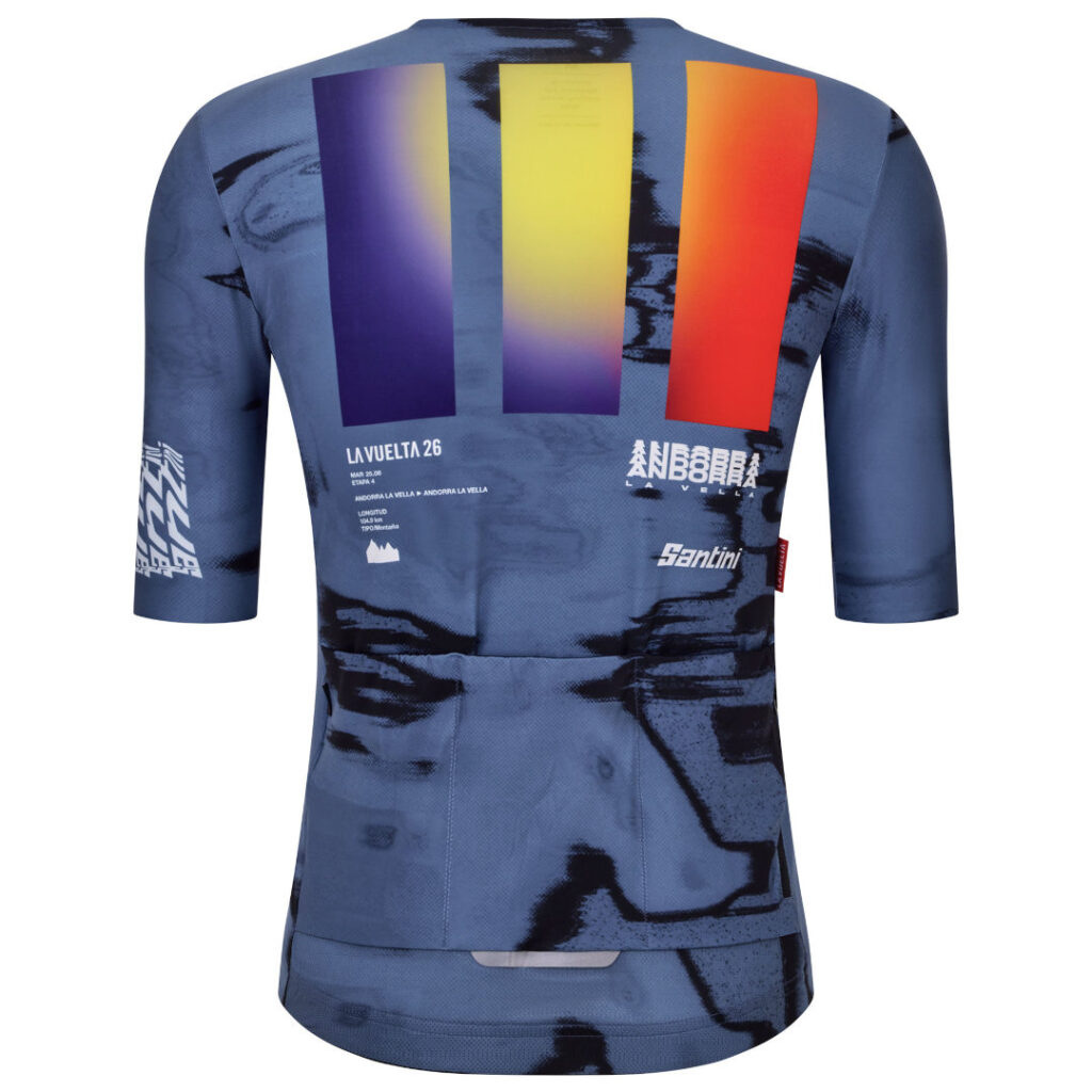Santini La Vuelta 26 Andorra maillot