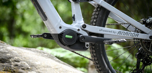 Ebikes con motor Ananda en el Demobike de Sea Otter Europe