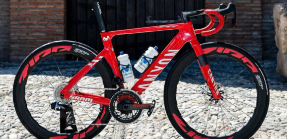 Bicicleta Canyon Aeroad CFR de Enric Mas en La Vuelta