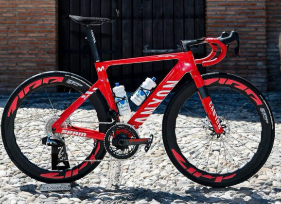 Bicicleta Canyon Aeroad CFR de Enric Mas en La Vuelta