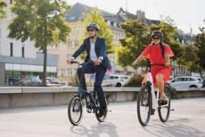 bicicleta plegable electrica urbana